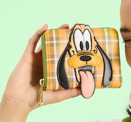 Loungefly Disney Pluto 95th Anniversary Zip Around Wallet - PRE ORDER