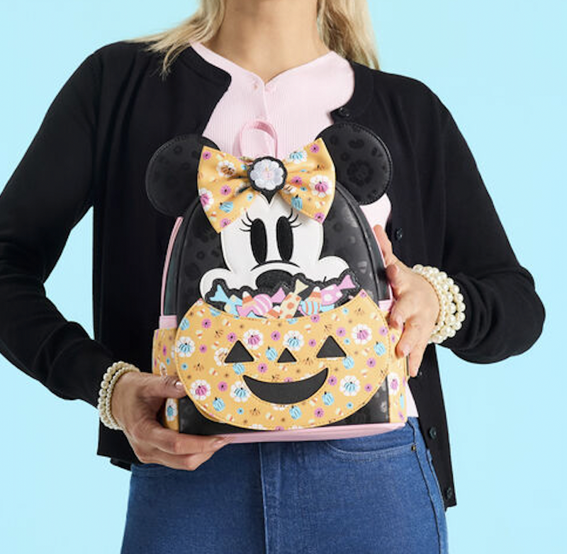 Load image into Gallery viewer, Loungefly Disney Minnie Mouse Pumpkin Mini Backpack - PRE ORDER - LF Lovers
