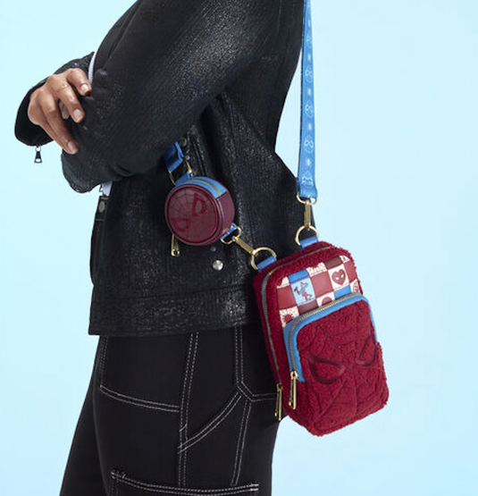 Loungefly Marvel Spiderman Cell Phone Crossbody Bag With Coin Bag - PRE ORDER - LF Lovers