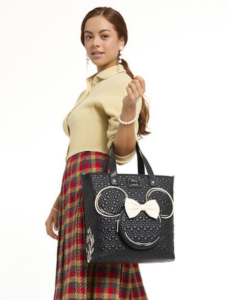 Load image into Gallery viewer, Loungefly Disney Minnie Mouse Sketched Convertible Backpack - PRE ORDER
