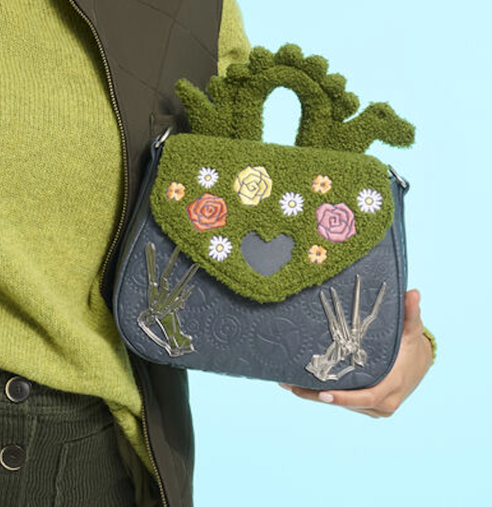 Load image into Gallery viewer, Loungefly Twentieth Century Studios Edward Scissorhands Sherpa Crossbody - PRE ORDER
