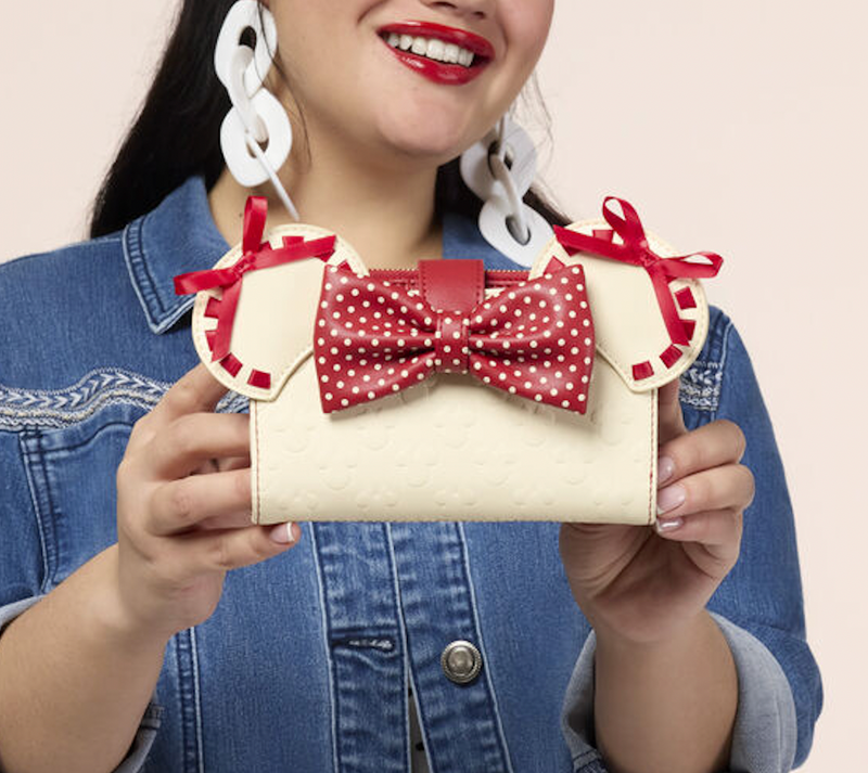 Load image into Gallery viewer, Loungefly Disney Minnie Mouse Rock The Dots Wallet - PRE ORDER
