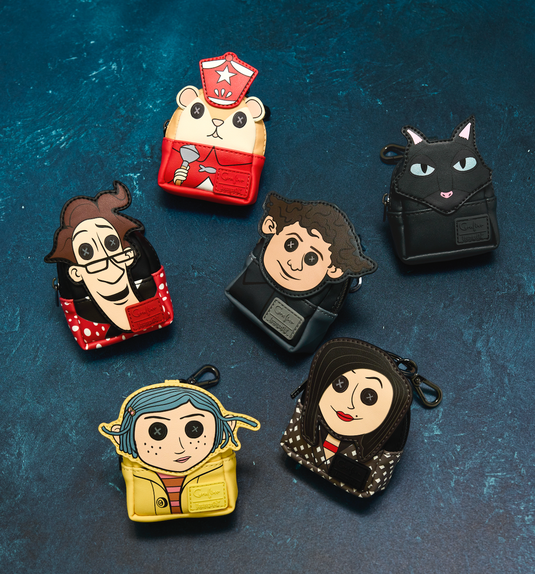 Loungefly Laika Coraline Mystery Mini Backpack Keychain Charm - Pre Order