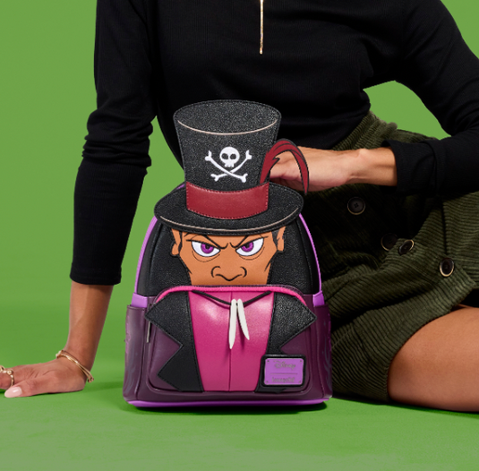 Loungefly Disney Princess & the Frog Dr. Facilier Cosplay Mini Backpack - Preorder