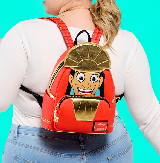 Loungefly Disney Emperor's New Groove Kuzco Cosplay Mini Backpack