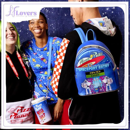Loungefly Pixar Toy Story Pizza Planet Space Entry Mini Backpack - LF Lovers