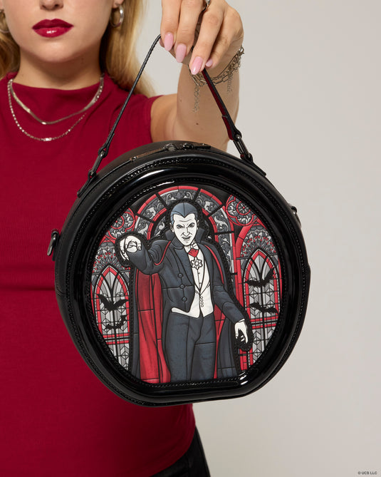 Loungefly Universal Monsters Dracula & Frankenstein Crossbody Bag - PRE ORDER
