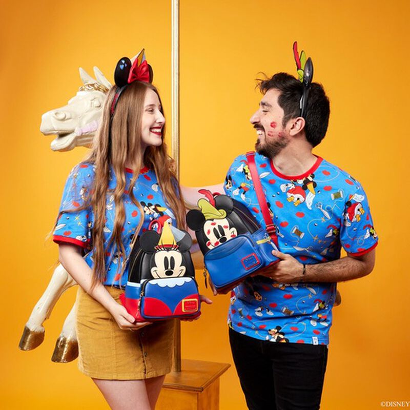 Load image into Gallery viewer, Loungefly Disney Brave Little Tailor Minnie Cosplay Mini Backpack

