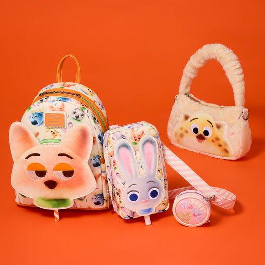 Loungefly Disney Zootopia 2 Judy Hopps Cosplay Cell Phone Crossbody Bag With Coin Bag - PRE ORDER