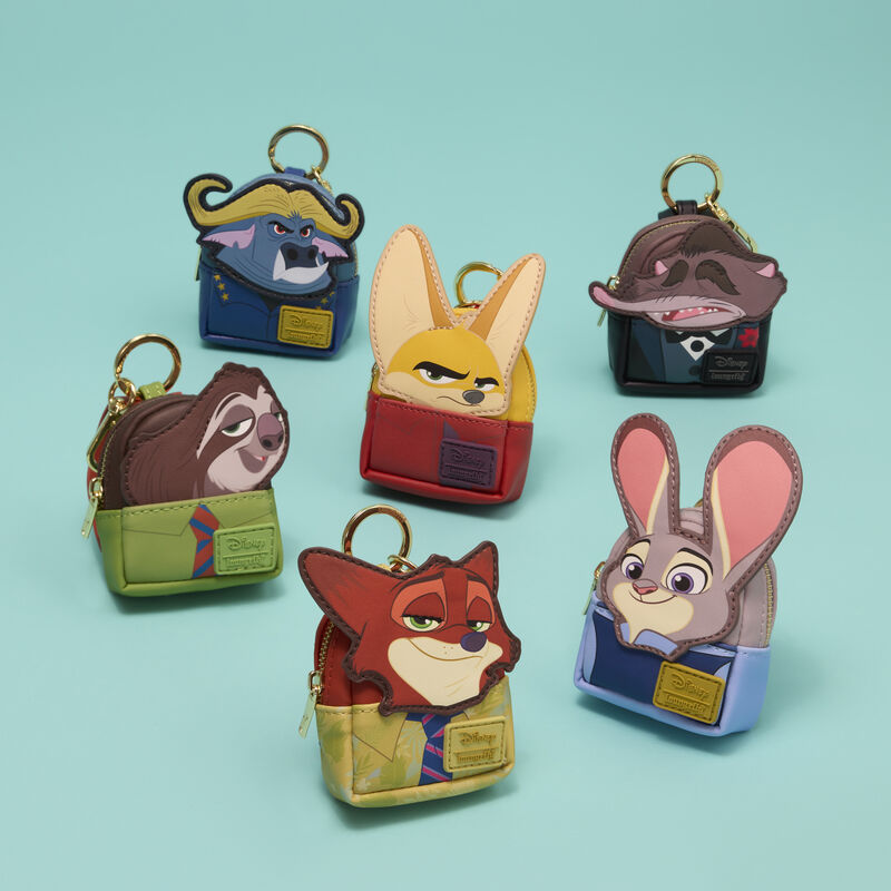 Load image into Gallery viewer, Loungefly Disney Zootopia Mystery Mini Backpack Keychain Charm - PRE ORDER - LF Lovers
