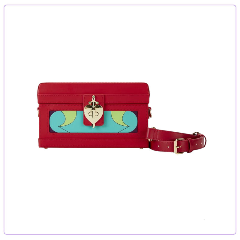 Load image into Gallery viewer, Stitch Shoppe Snow White Exclusive Evil Queen Heart Box Figural Crossbody Bag - LF Lovers
