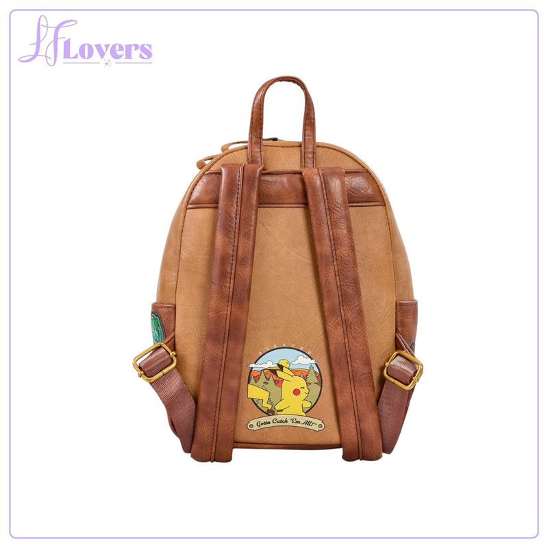 Load image into Gallery viewer, Loungefly Pokémon Camper Patch Mini Backpack - LF Lovers
