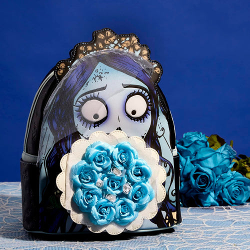 Loungefly Corpse Bride Emily Bouquet Mini Backpack - PRE ORDER