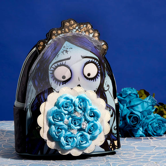 Loungefly Corpse Bride Emily Bouquet Mini Backpack - PRE ORDER