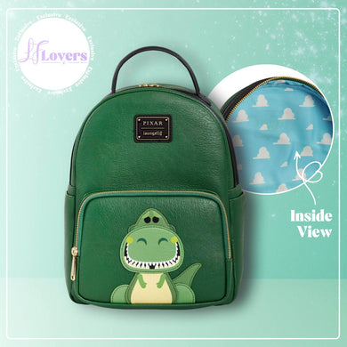 OUTLET - Loungefly Disney Pixar Toy Story Rex Mini Backpack - DISPLAY