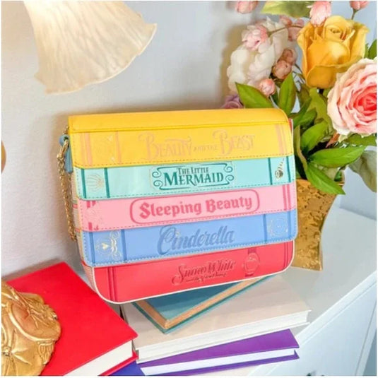 Loungefly Disney Princess Books Classics Crossbody Bag - LF Lovers