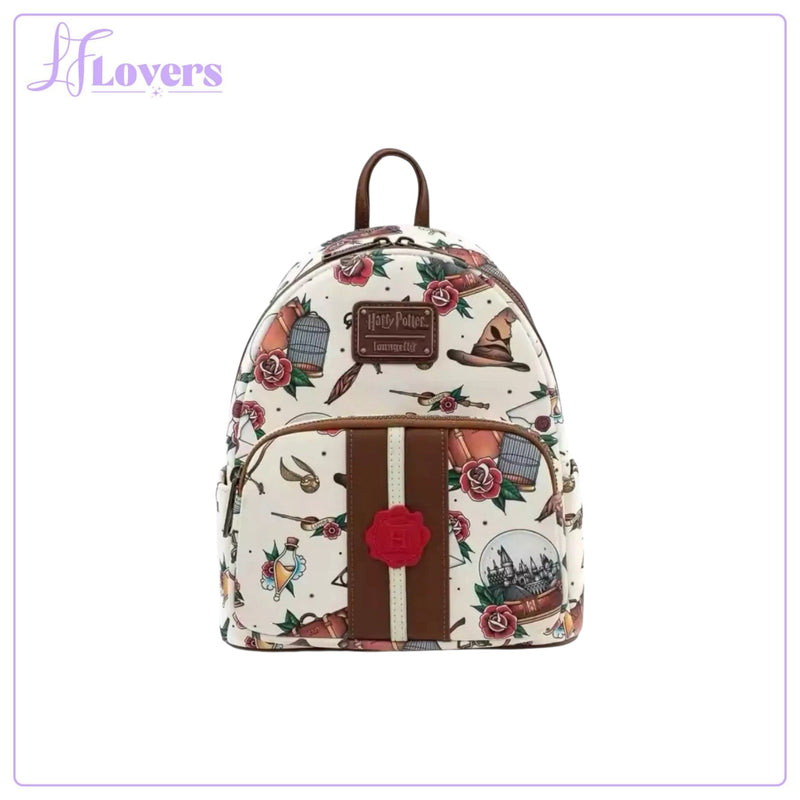 Load image into Gallery viewer, Loungefly Harry Potter Tattoo Mini Backpack - Coming Soon - LF Lovers
