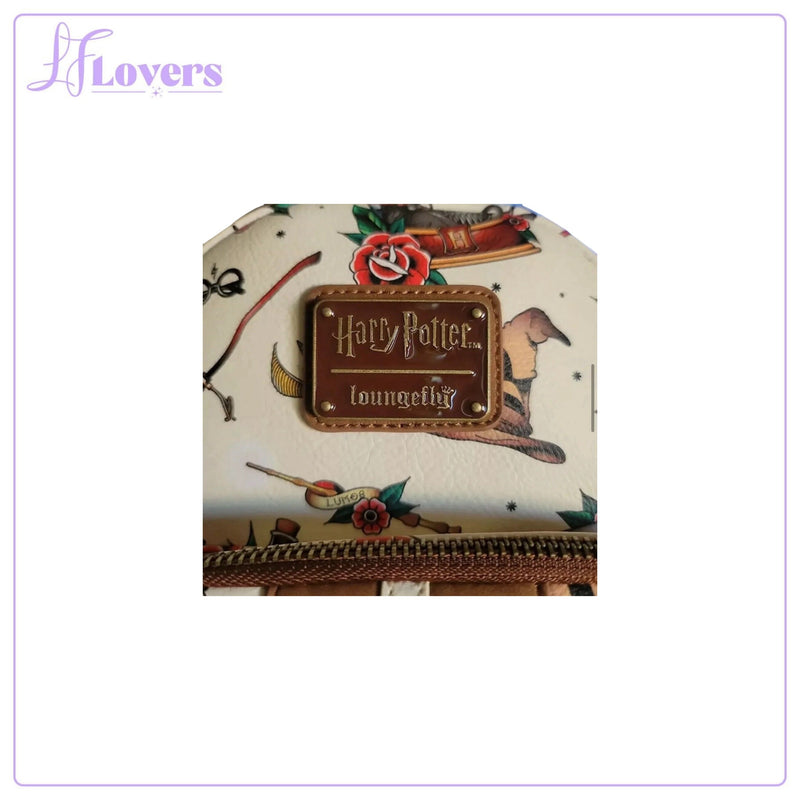 Load image into Gallery viewer, Loungefly Harry Potter Tattoo Mini Backpack - Coming Soon - LF Lovers
