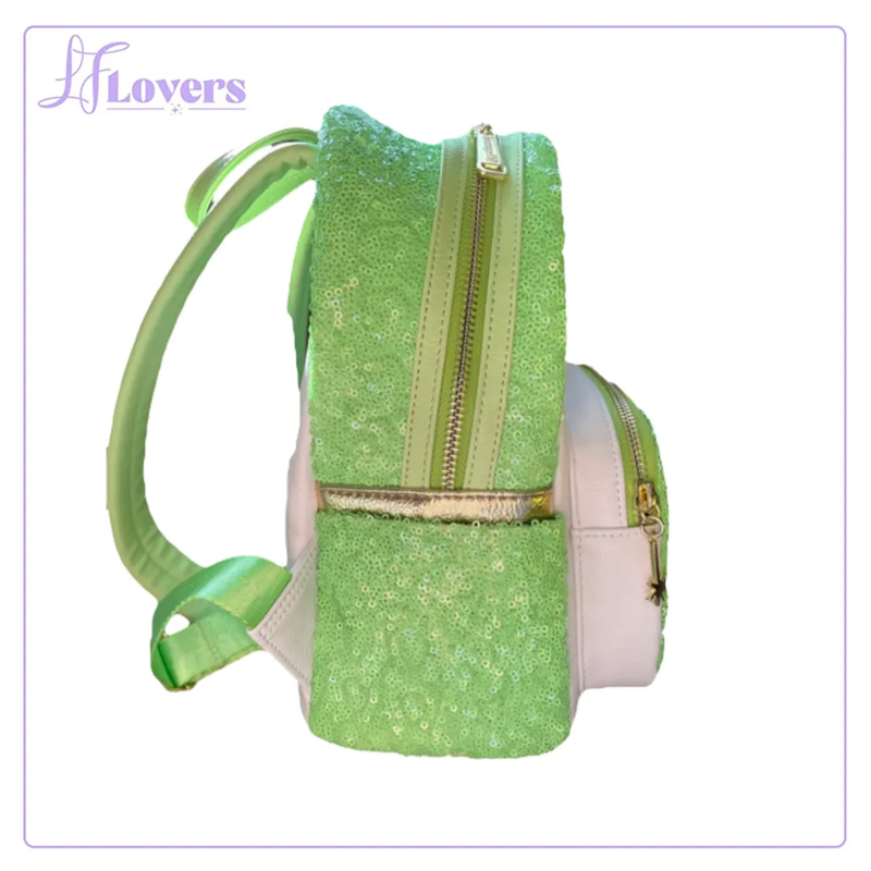 Load image into Gallery viewer, Loungefly Disney Tinkerbell Sequin Mini Backpack
