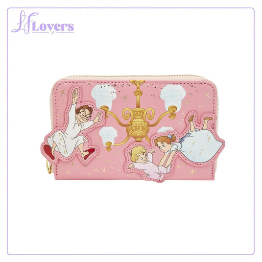 Loungefly Disney Peter Pan You Can Fly 70th Anniversary Zip Around Wallet - LF Lovers