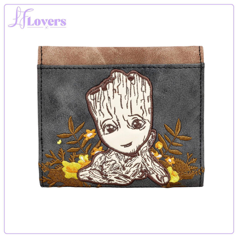 Load image into Gallery viewer, Loungefly Marvel Guardians of the Galaxy Groot Mini Wallet - EMEA Exclusive
