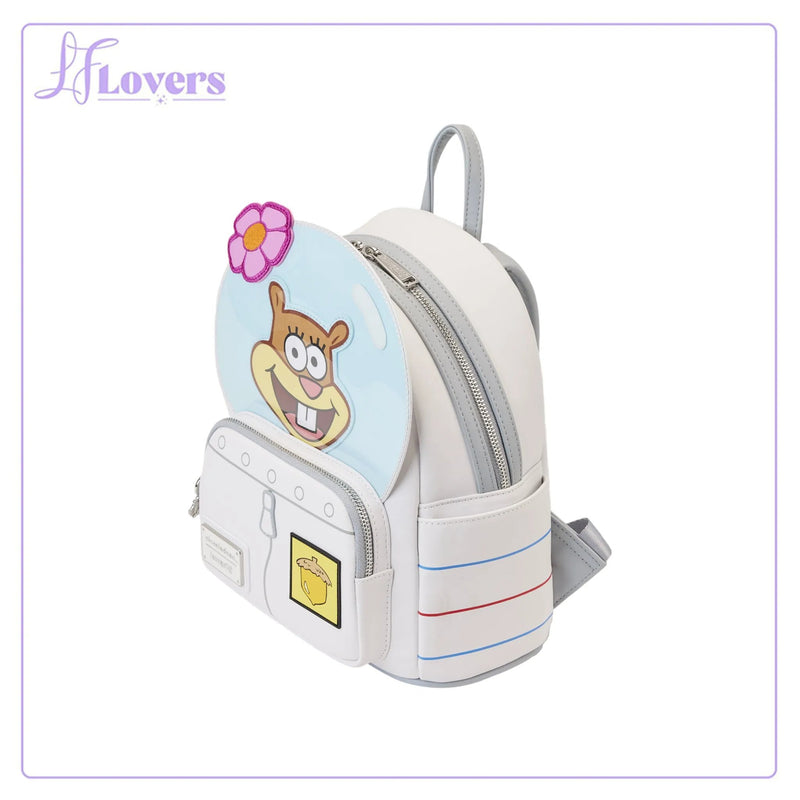 Load image into Gallery viewer, Loungefly Nickelodeon Spongebob Squarepants Sandy Cheeks Cosplay Mini Backpack
