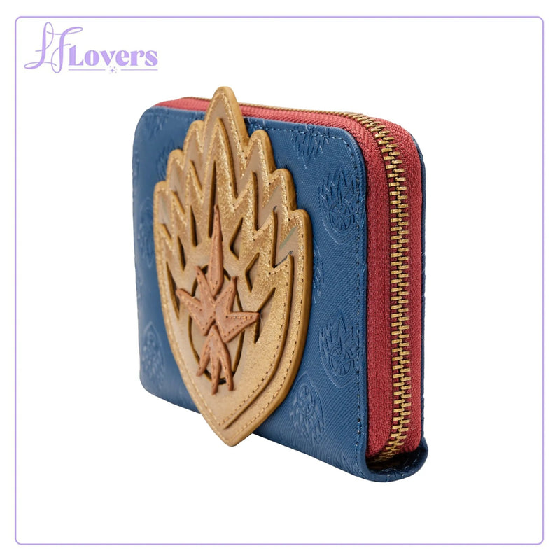 Load image into Gallery viewer, Loungefly Marvel Guardians Of The Galaxy 3 Ravager Badge Zip Around Wallet
