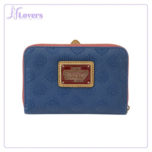 Loungefly Marvel Guardians Of The Galaxy 3 Ravager Badge Zip Around Wallet