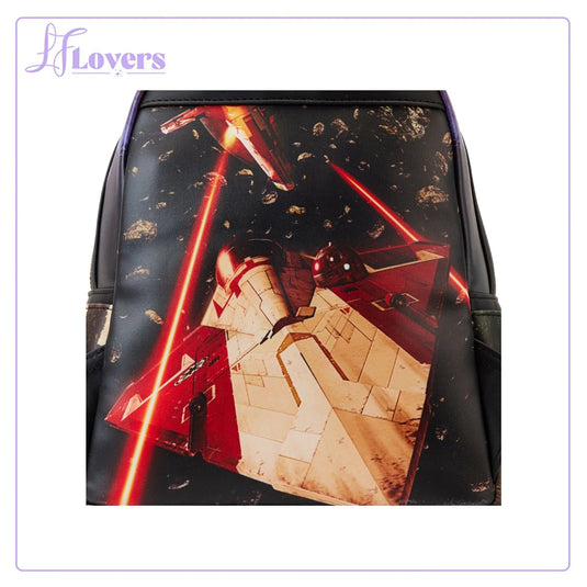 Loungefly Star Wars Episode Two Attack of the Clones Scene Mini Backpack
