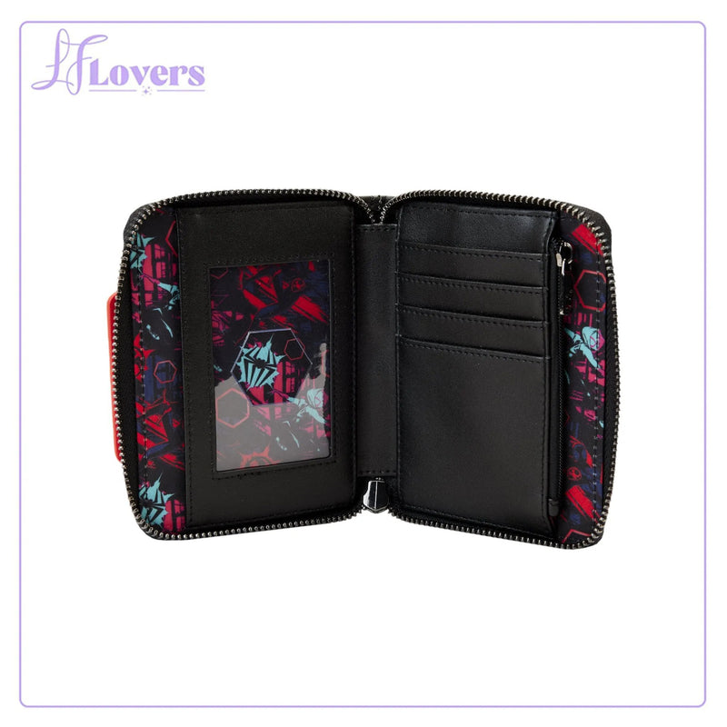 Load image into Gallery viewer, Loungefly Marvel Across The Spiderverse Lenticular Zip Around Wallet
