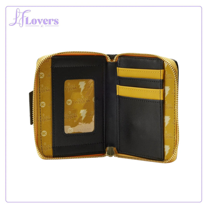 Load image into Gallery viewer, Loungefly DC Comics Black Adam Cosplay Zip Around Wallet - LF Lovers
