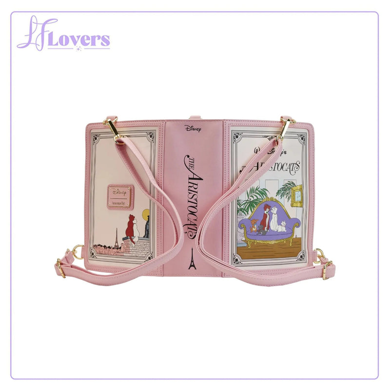 Load image into Gallery viewer, Loungefly Disney Aristocats Classic Book Convertible Crossbody - LF Lovers
