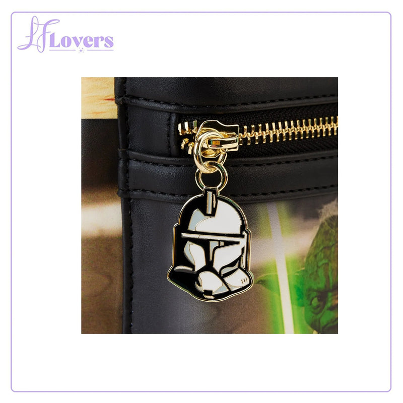 Load image into Gallery viewer, Loungefly Star Wars Episode Two Attack of the Clones Scene Mini Backpack
