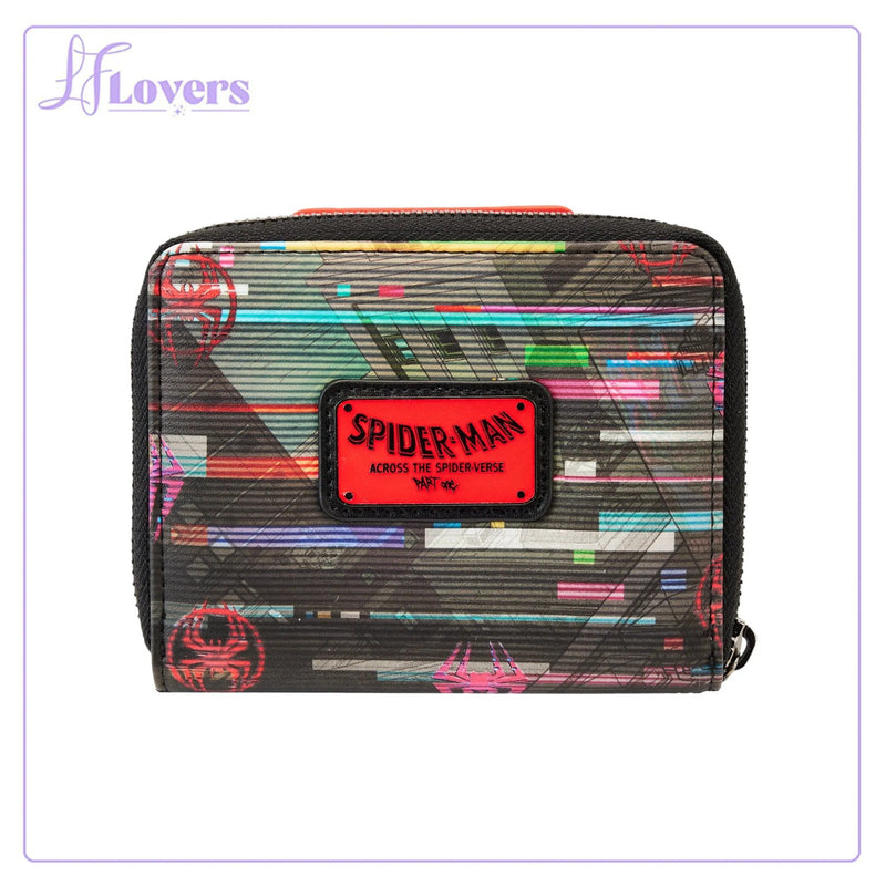 Load image into Gallery viewer, Loungefly Marvel Across The Spiderverse Lenticular Zip Around Wallet
