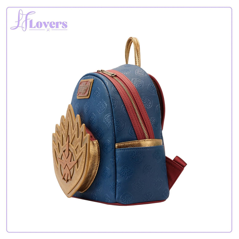 Load image into Gallery viewer, Loungefly Marvel Guardians Of The Galaxy 3 Ravager Badge Mini Backpack - LF Lovers
