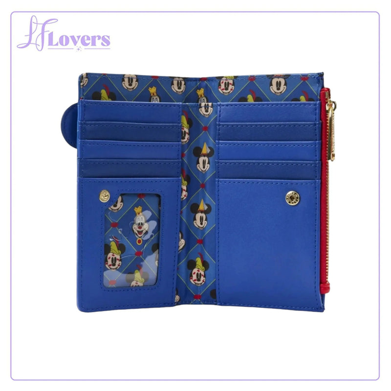 Load image into Gallery viewer, Loungefly Disney Brave Little Tailor Mickey Minnie Flap Wallet - LF Lovers
