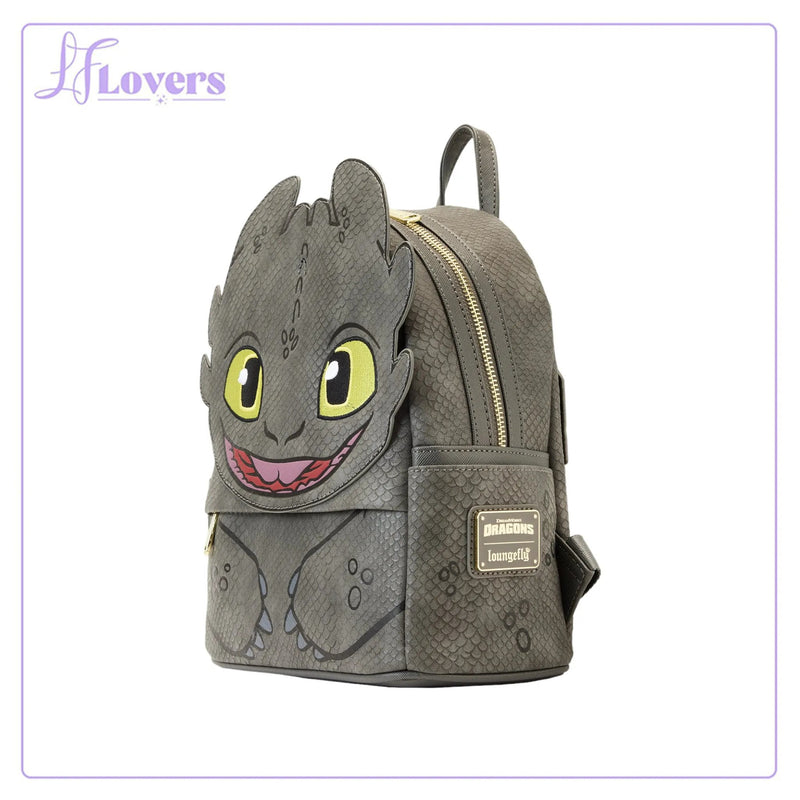 Load image into Gallery viewer, Loungefly Dreamworks How To Train Your Dragon Toothless Cosplay Mini Backpack - LF Lovers
