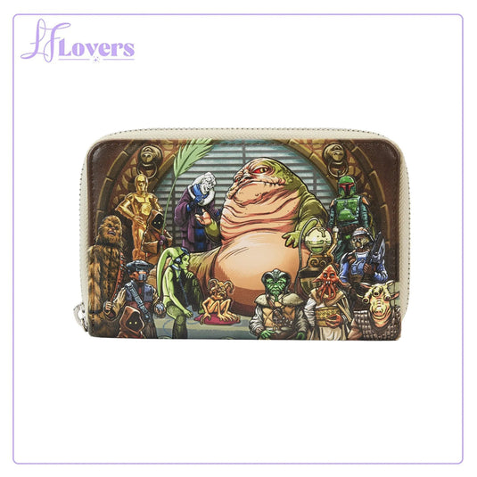 Loungefly Star Wars Return of the Jedi 40th Anniversary Jabbas Palace Zip Around Wallet