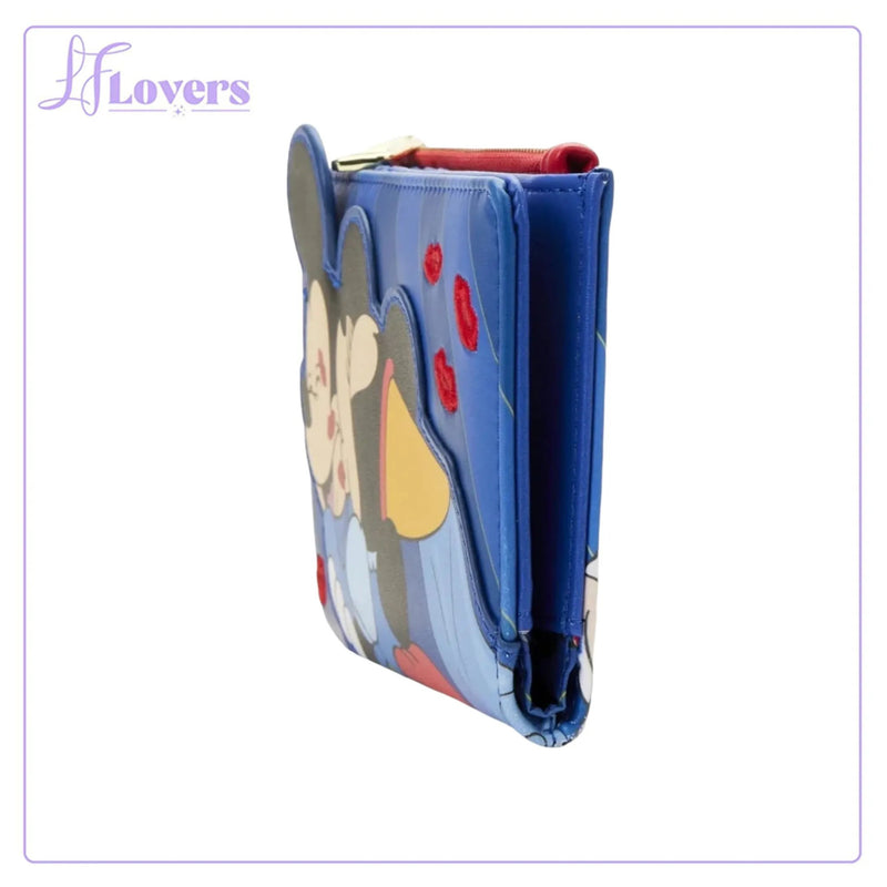 Load image into Gallery viewer, Loungefly Disney Brave Little Tailor Mickey Minnie Flap Wallet - LF Lovers
