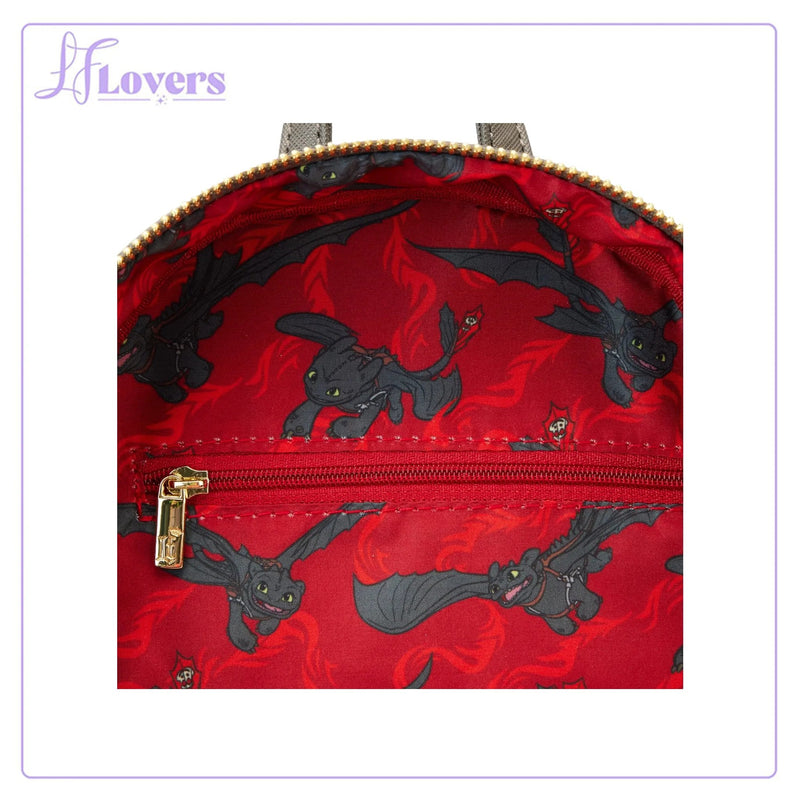 Load image into Gallery viewer, Loungefly Dreamworks How To Train Your Dragon Toothless Cosplay Mini Backpack - LF Lovers
