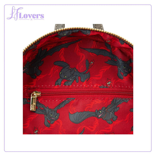 Loungefly Dreamworks How To Train Your Dragon Toothless Cosplay Mini Backpack - LF Lovers