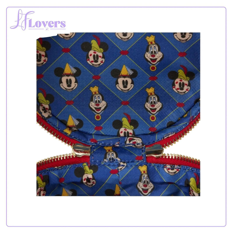 Load image into Gallery viewer, Loungefly Disney Brave Little Tailor Mickey Minnie Carousel Crossbody - LF Lovers
