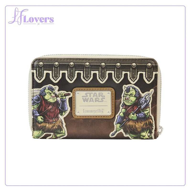 Load image into Gallery viewer, Loungefly Star Wars Return of the Jedi 40th Anniversary Jabbas Palace Zip Around Wallet
