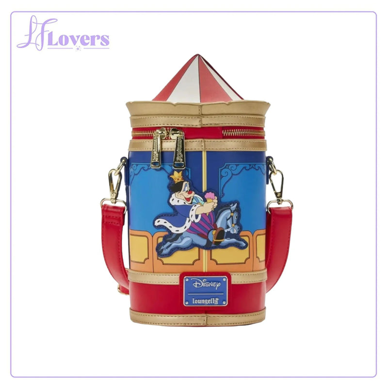 Load image into Gallery viewer, Loungefly Disney Brave Little Tailor Mickey Minnie Carousel Crossbody - LF Lovers
