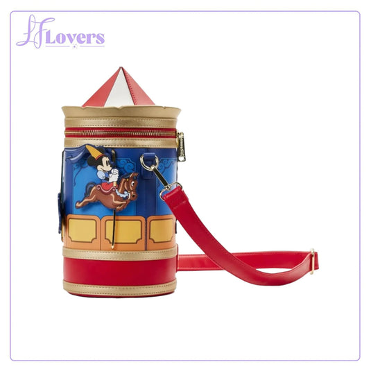 Loungefly Disney Brave Little Tailor Mickey Minnie Carousel Crossbody - LF Lovers