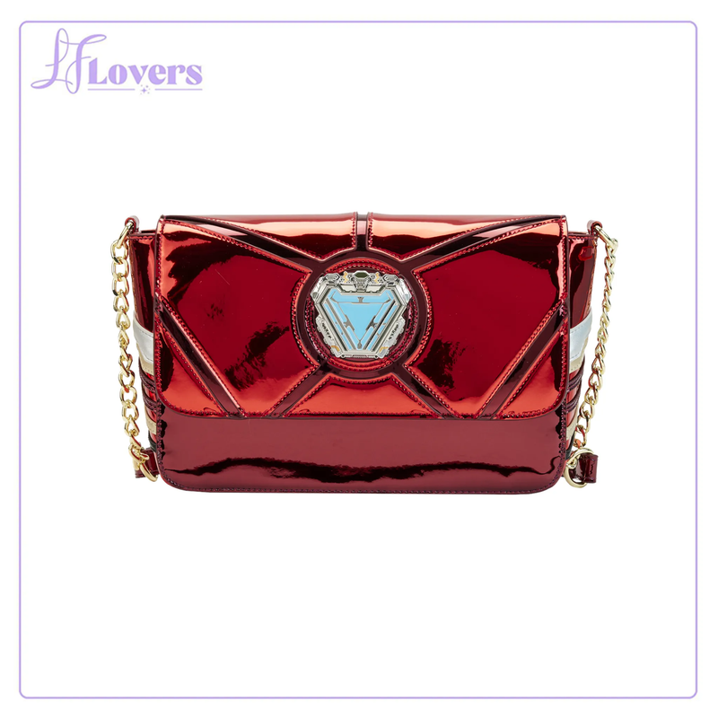 Load image into Gallery viewer, Loungefly Marvel Iron Man 15th Anniversary Cosplay Crossbody - LF Lovers
