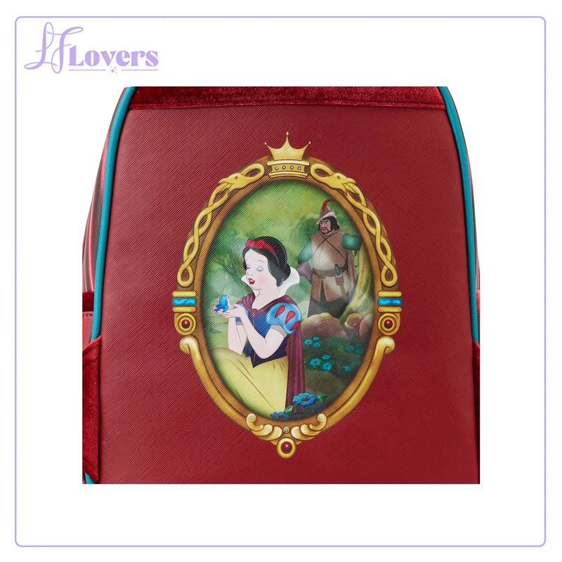 Load image into Gallery viewer, Loungefly Disney Snow White Evil Queen Throne Mini Backpack
