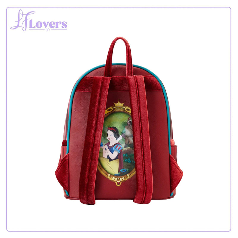 Load image into Gallery viewer, Loungefly Disney Snow White Evil Queen Throne Mini Backpack
