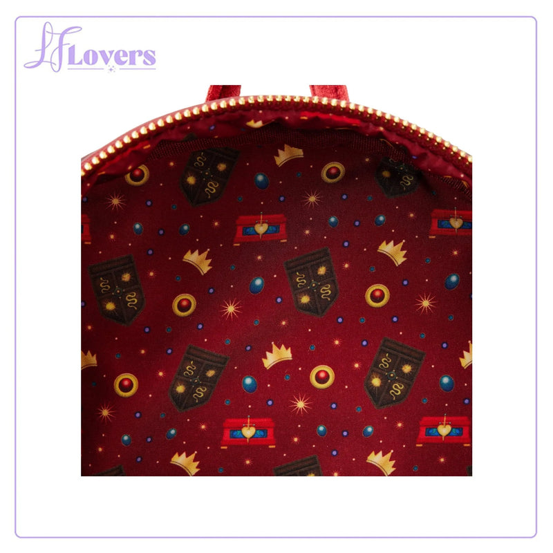 Load image into Gallery viewer, Loungefly Disney Snow White Evil Queen Throne Mini Backpack
