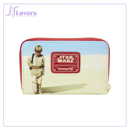 Loungefly Star Wars Scenes Series Phantom Menace Zip Around Wallet - LF Lovers